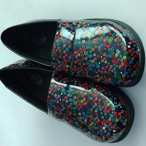 Colorful Polka Dot Ortho Comfort Clogs